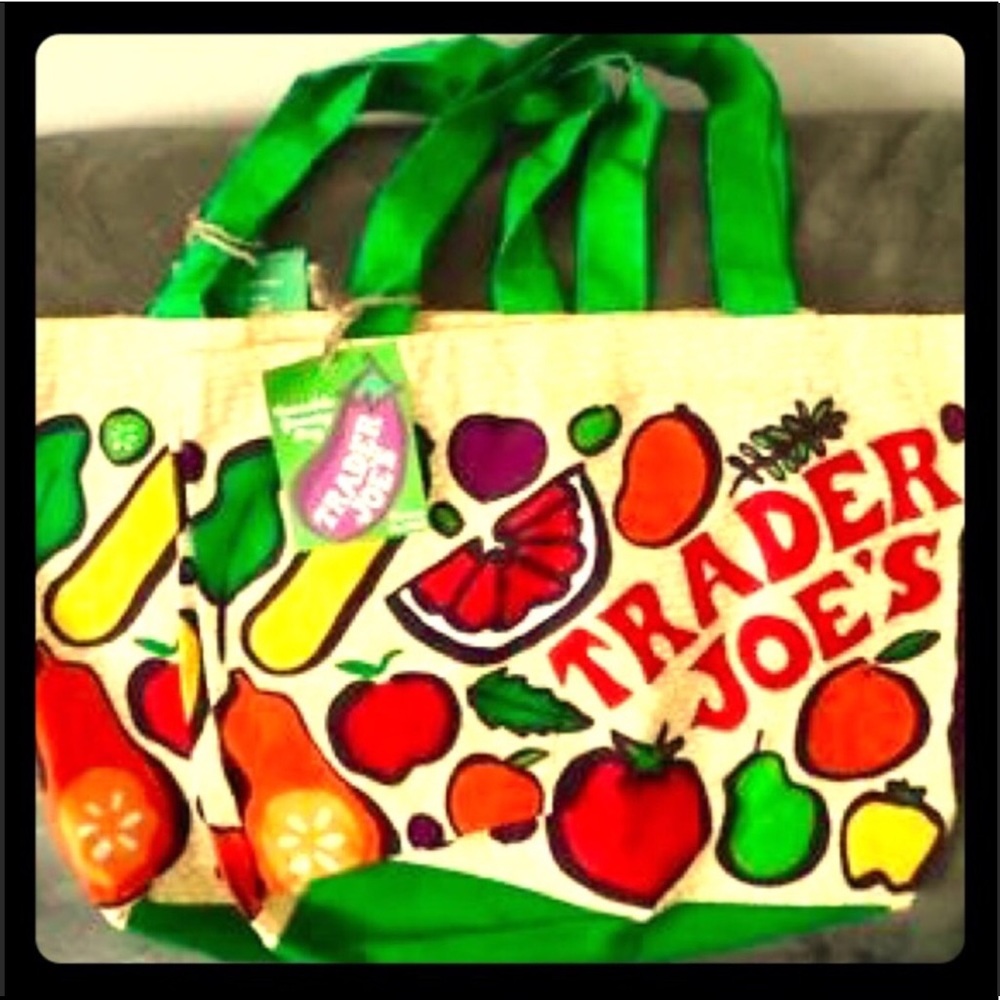 2 TRADER JOE’S CANVAS BAGS